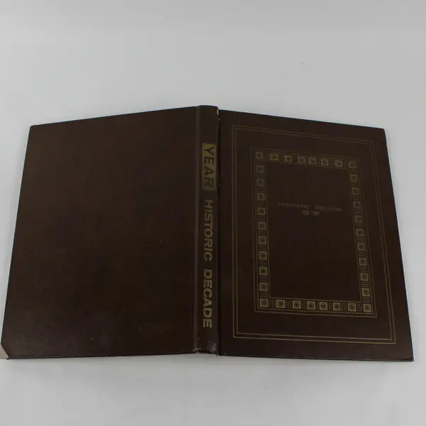 Vintage Historic Decade 1950-1960 Editors of Year News Front 1960 Hardcover