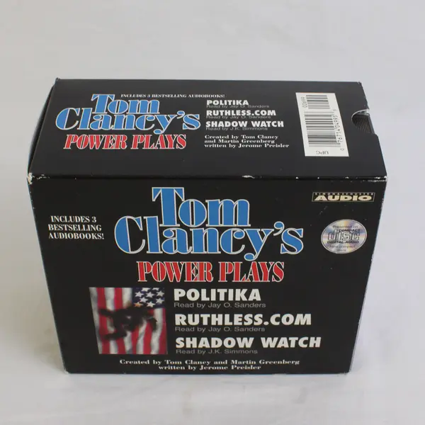 Tom Clancy's Power Plays Ruthless 3 Audio CD Set, Read by Jay O. Sanders, 1998