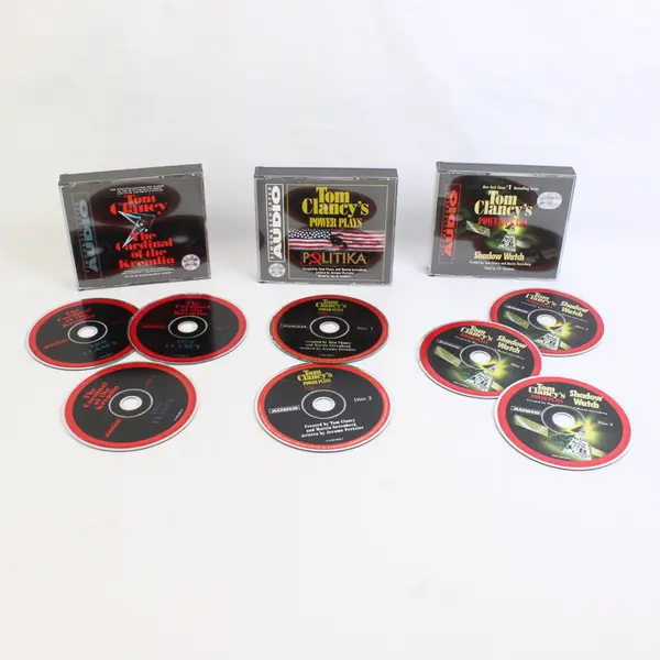 Tom Clancy's Power Plays Ruthless 3 Audio CD Set, Read by Jay O. Sanders, 1998