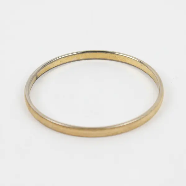 Lot of 3 Vintage Monet Bangle Bracelets - Gold-Toned Textured - Designer Etched