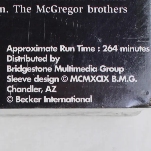 Snowy River McGregor Saga Double VHS Tapes #91553 New/Sealed