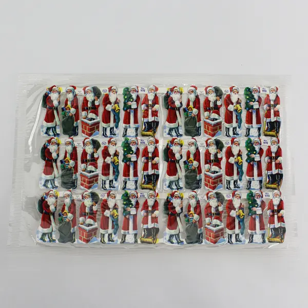 Lot Of 5 Vtg England Diecut Scraps MLP No 970 Santa Old St. Nicholas Sheet Paper