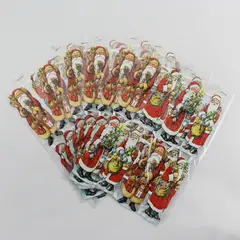 Lot Of 6 Vtg German Diecut Scraps EF No 7084 Santa Old St. Nicholas Sheet Paper