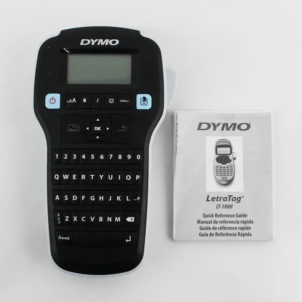Dymo LetraTag LT-100H Portable Label Maker Gray Silver Tested Working