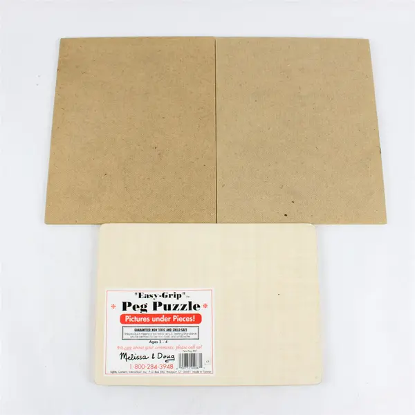 Lot of 3 Vintage Wooden Puzzles 2 Playskool + 1 Handcrafted Animals