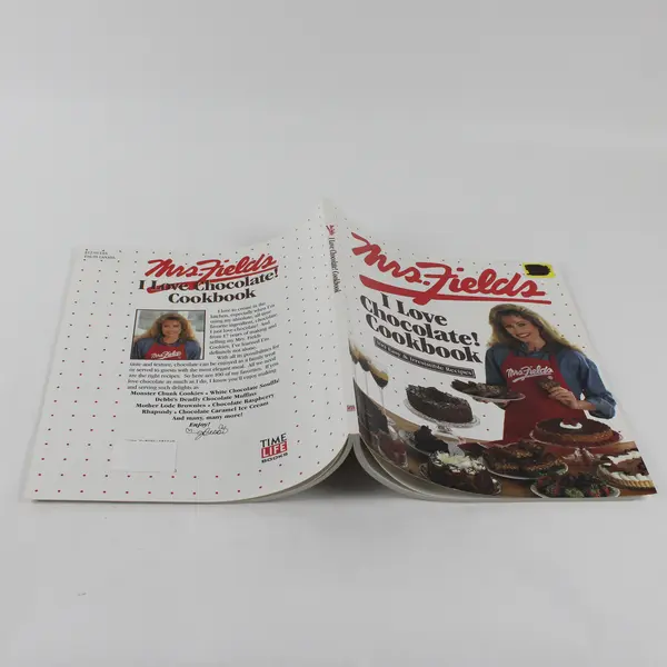 VTG Mrs Fields I Love Chocolate! Cookbook by Debbi Fields 1994 Paperback Good