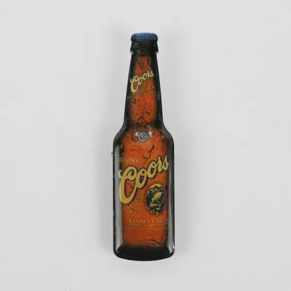 Vintage Original Coors Beer Bottle Light Up Lapel Pin - 3"Lx1"W