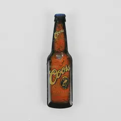 Vintage Original Coors Beer Bottle Light Up Lapel Pin - 3"Lx1"W