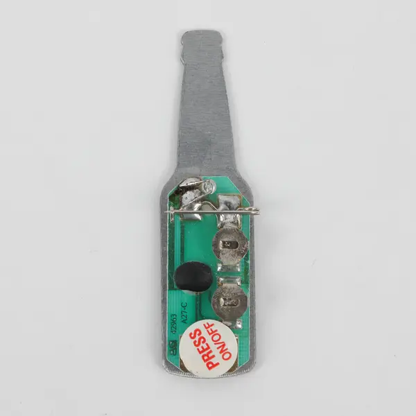 Vintage Original Coors Beer Bottle Light Up Lapel Pin - 3"Lx1"W