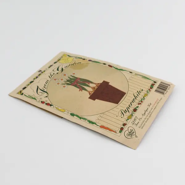 Vintage What's New Ltd From The Garden Paperwhites Iron On Applique Kit 52107