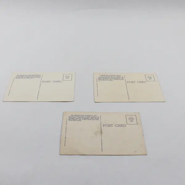 Lot Of 3 Vintage New York City Landmarks Linen Postcards Curt Teich 1930s