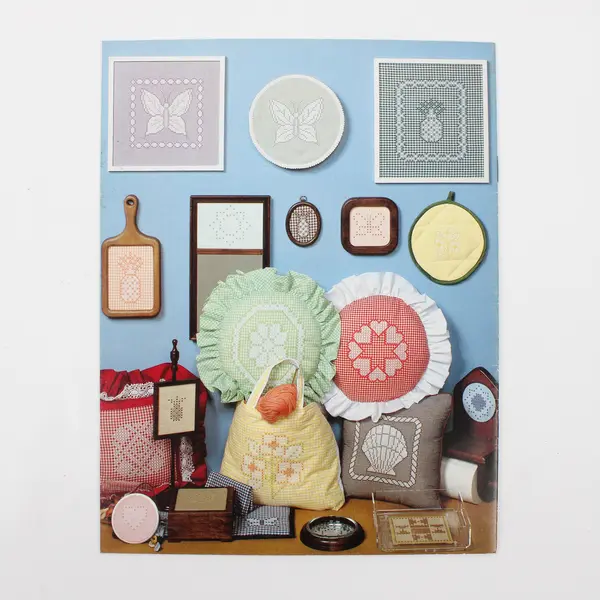 Vintage Chicken Scratch One Embroidery Pattern Booklet from 1983, #B253 