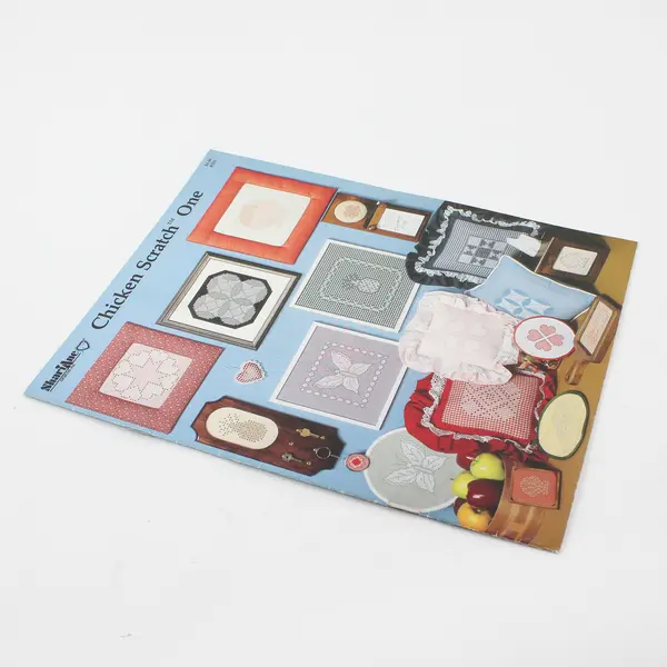 Vintage Chicken Scratch One Embroidery Pattern Booklet from 1983, #B253 