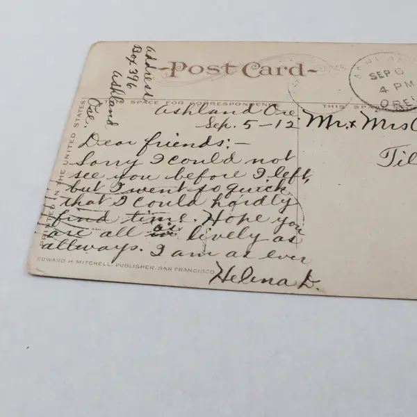 Lot Of 2 Mossbrae Falls Dunsmuir California Color Litho Postcards 1910s