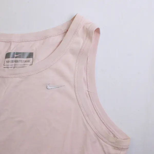 Nike FITDRY Sports Tank Women's Size L 12/14 Light Pink Sleeveless Top