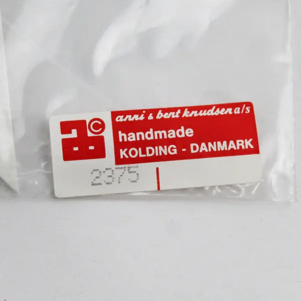 Lot Of 2 Vtg Anni & Bent Knudsen White Snowflake Paper Mobiles No 2375