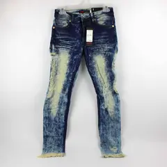 Mystiq Women's Stretch Skinny Distressed Ripped Jeans Size 7 Tag Attached