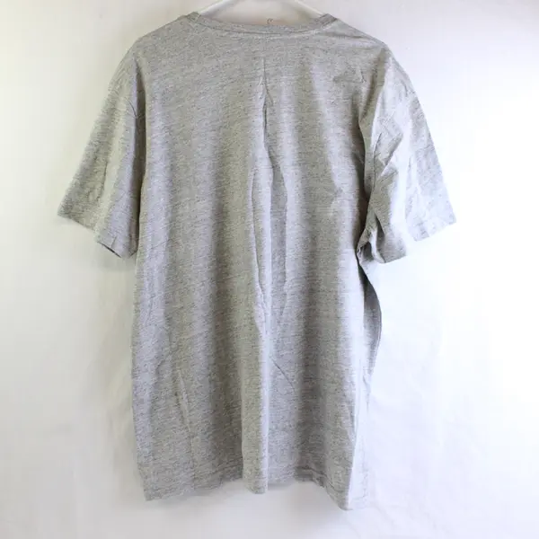 St. Johns Bay Men T Shirt  XL Short Sleeve Heather Gray Cotton Blend