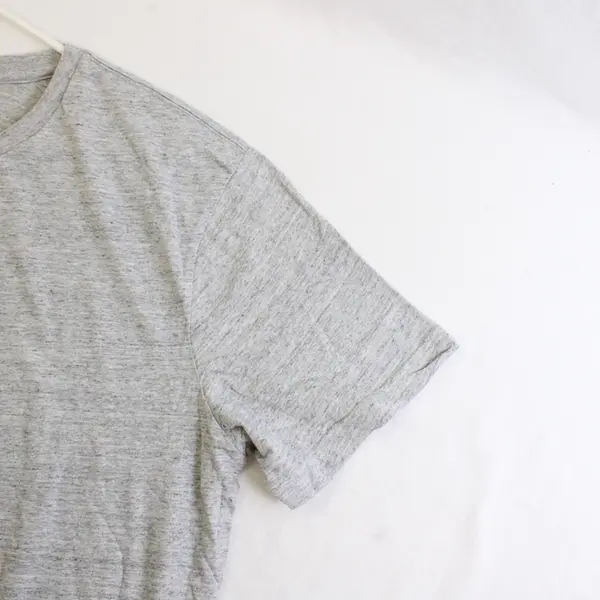 St. Johns Bay Men T Shirt  XL Short Sleeve Heather Gray Cotton Blend