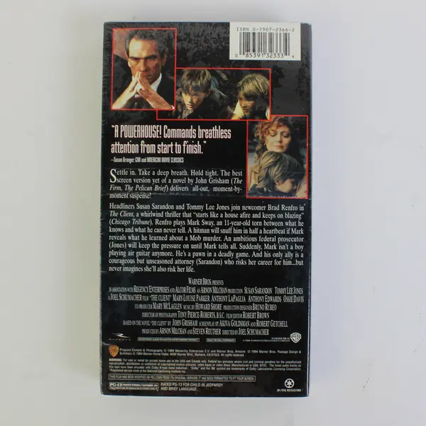 The Client VHS Tape 1994, #13233 New/Sealed