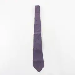 Vintage BALLY Men’s Silk Neck Tie Purple Paisley 58"