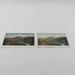 Lot Of 2 Vintage Mt Hood Oregon Color Litho Postcards D.M. Averill