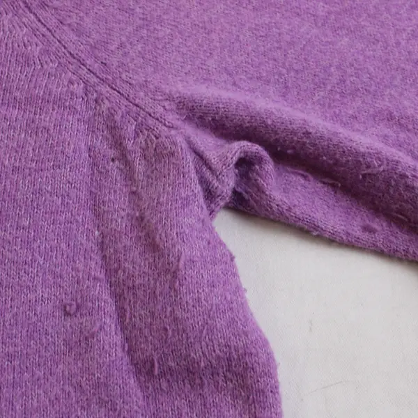 Eddie Bauer Knit Cardigan Button Up Sweater Light Purple Size PXL