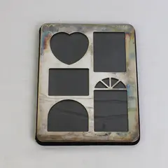 Vtg International Silver Co. Silver Plated Photo Frame and Album