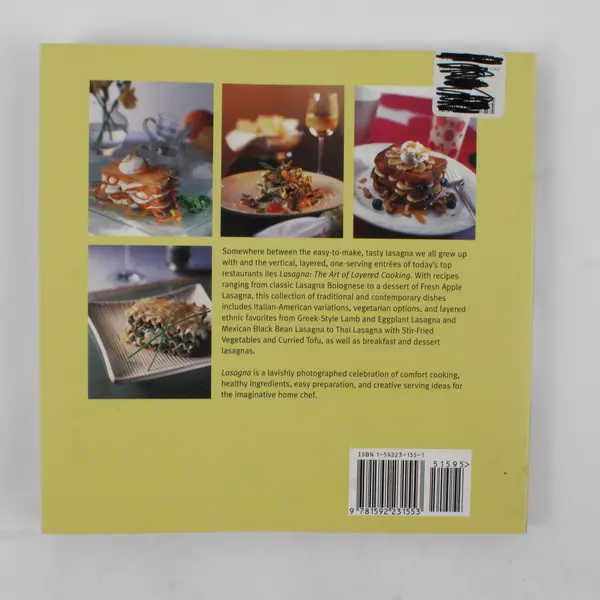 Lasagna The Art of Layered Cooking by Dwayne Ridgaway 2003 Paperback 