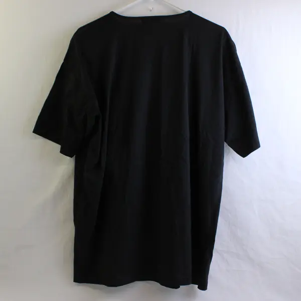 Alyssa Michele Women Top OS Black Vintage T Shirt Shoulder Pads Sequins