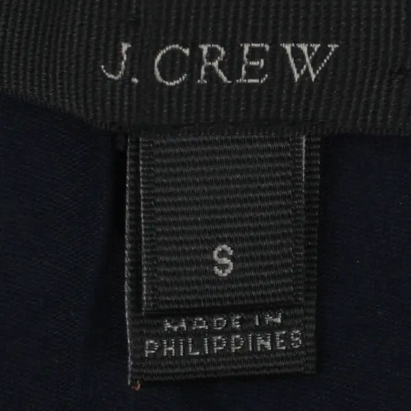 J Crew Sleeveless Top Size Small Blue Metallic Blouse Lightweight