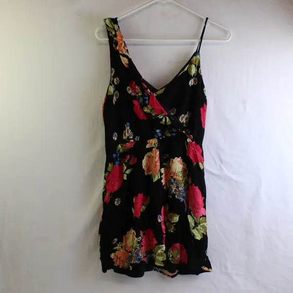 Forever 21 Floral Print Spaghetti Strap Dress Medium Summer