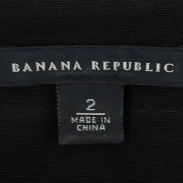 Banana Republic Women's Sleeveless Black Dress Size 2 Triacetate