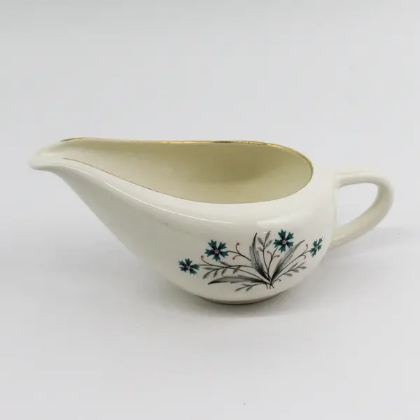 1959 SCIO Hampton  Cornflower Gravy Boat Blue 