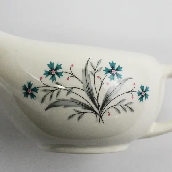 1959 SCIO Hampton  Cornflower Gravy Boat Blue 
