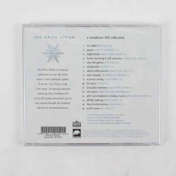 The White Album A Windham Hill Collection CD 1997 #D120272, New/Sealed