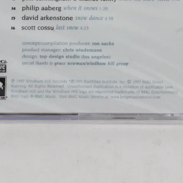 The White Album A Windham Hill Collection CD 1997 #D120272, New/Sealed