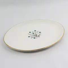 Vintage 1959 Scio Hampton Oval Platter 11.75"