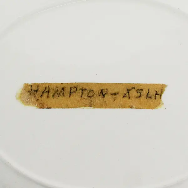 Vintage 1959 Scio Hampton Oval Platter 11.75"