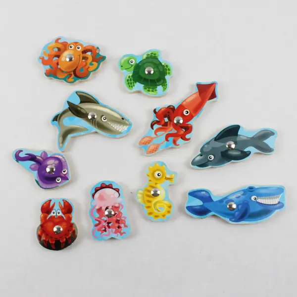 Lot of 2 -Melissa & Doug Wooden Puzzles Sea Life & Dogs Kids Toy