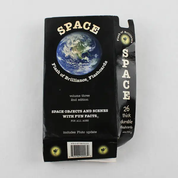 Reach For The Stars Space Cards Flash Of Brilliance Flashcards Used