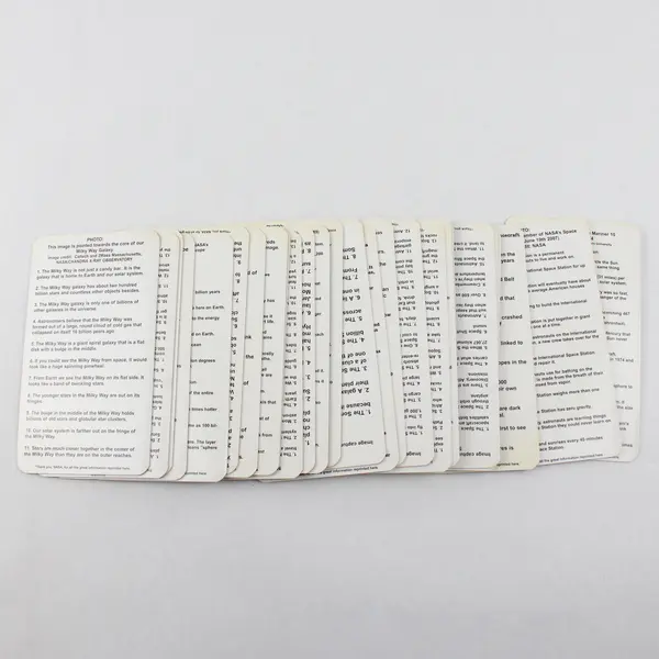 Reach For The Stars Space Cards Flash Of Brilliance Flashcards Used