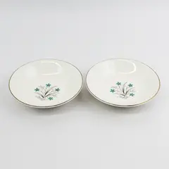 Set of 2 Vintage 1959 Scio Hampton Cornflower fruit Bowls 5.5"