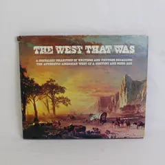Vintage Hallmark Crown Editions The West That Was 1973 Hardcover Dust Jacket 