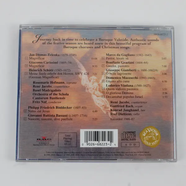 Baroque Yuletide CD 1995, #09026-68223-2 