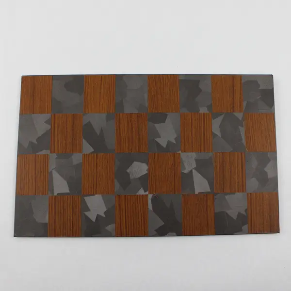 Lot of 2 Custom Chessboard Cutting Boards Decorative Serving Boards