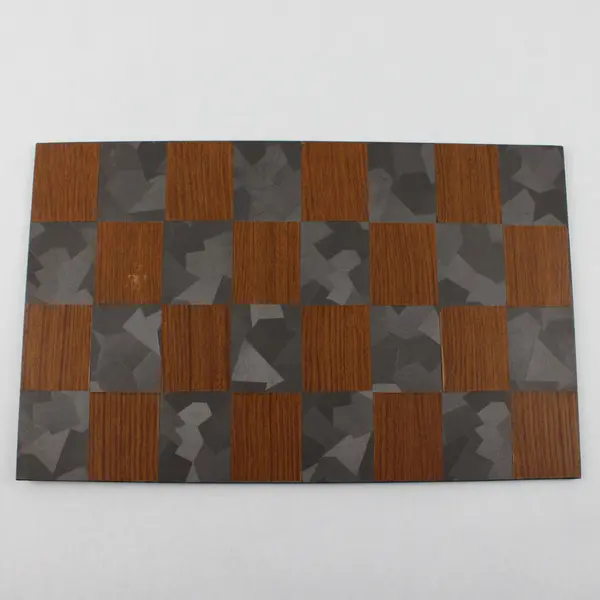 Lot of 2 Custom Chessboard Cutting Boards Decorative Serving Boards