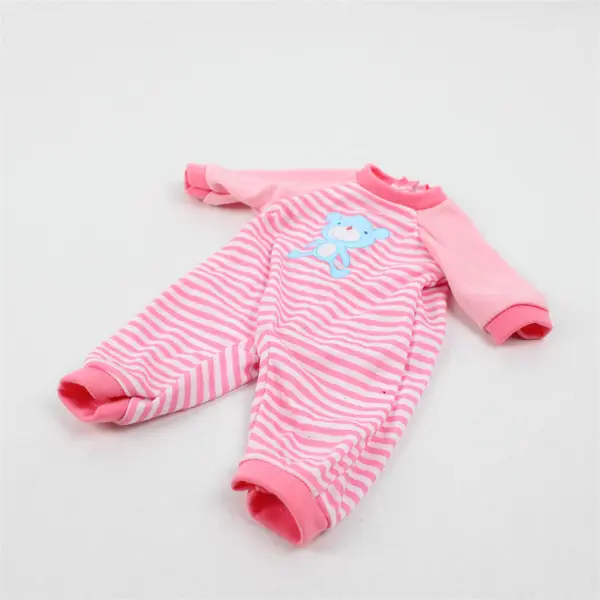 Lot of 3 Baby Doll Accessories Bib Blanket Pajamas