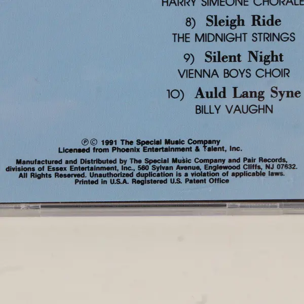 The Wonderful World of Christmas Vol 1 CD 1991, #SCD-4623, w/booklet 