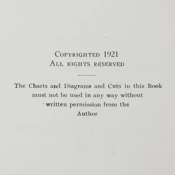 Antique Book Rightly Dividing the Word by Clarence Larkin 1923 Hardcover